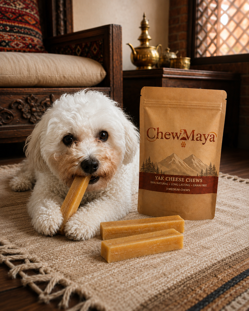 Medium Yak Cheese Churpi Chew Rustic Wrap — Coming Soon