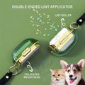 Mini Double Side Fluff Pet Hair Sticky Fur Remover Lint Roller with Hand Strap