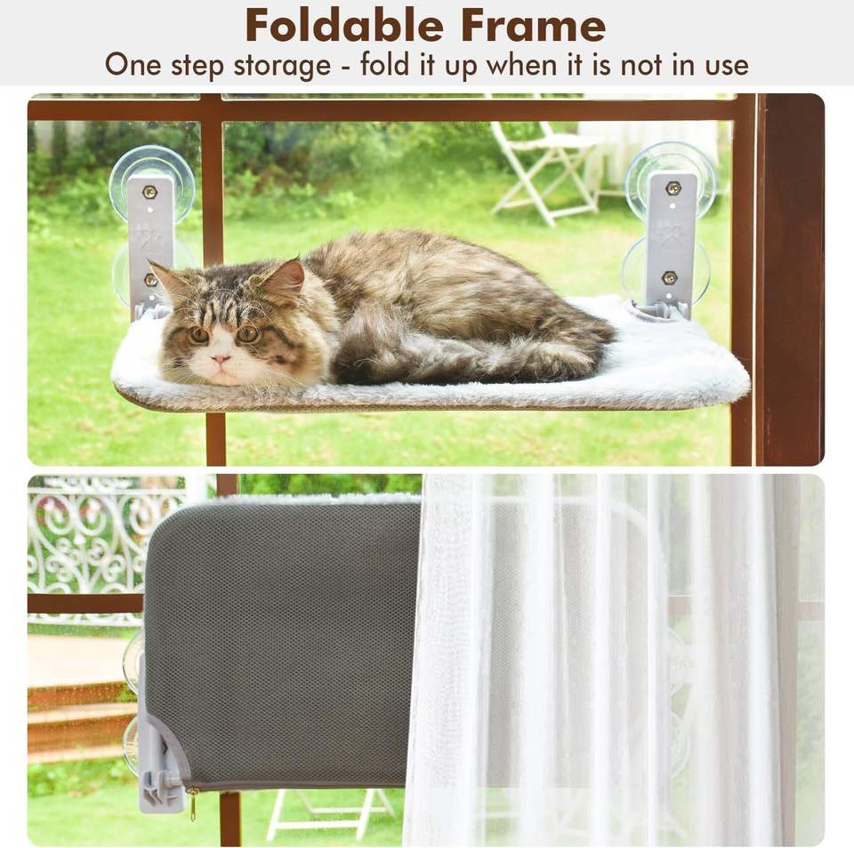 Alibaba supplier photo — Cat Window Perch with Safety Lock