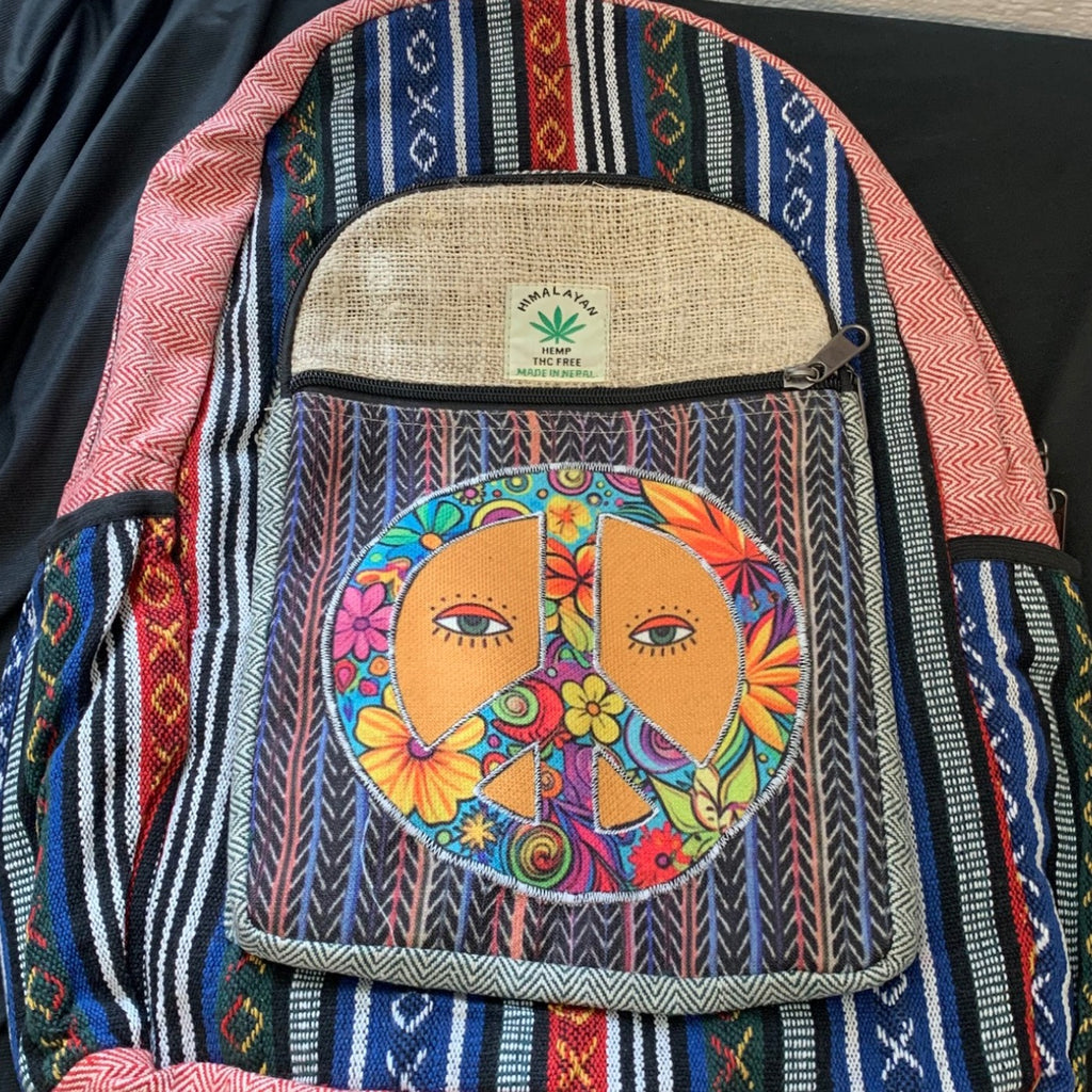 Himalayan Peace Garden Backpack clean product detail 2