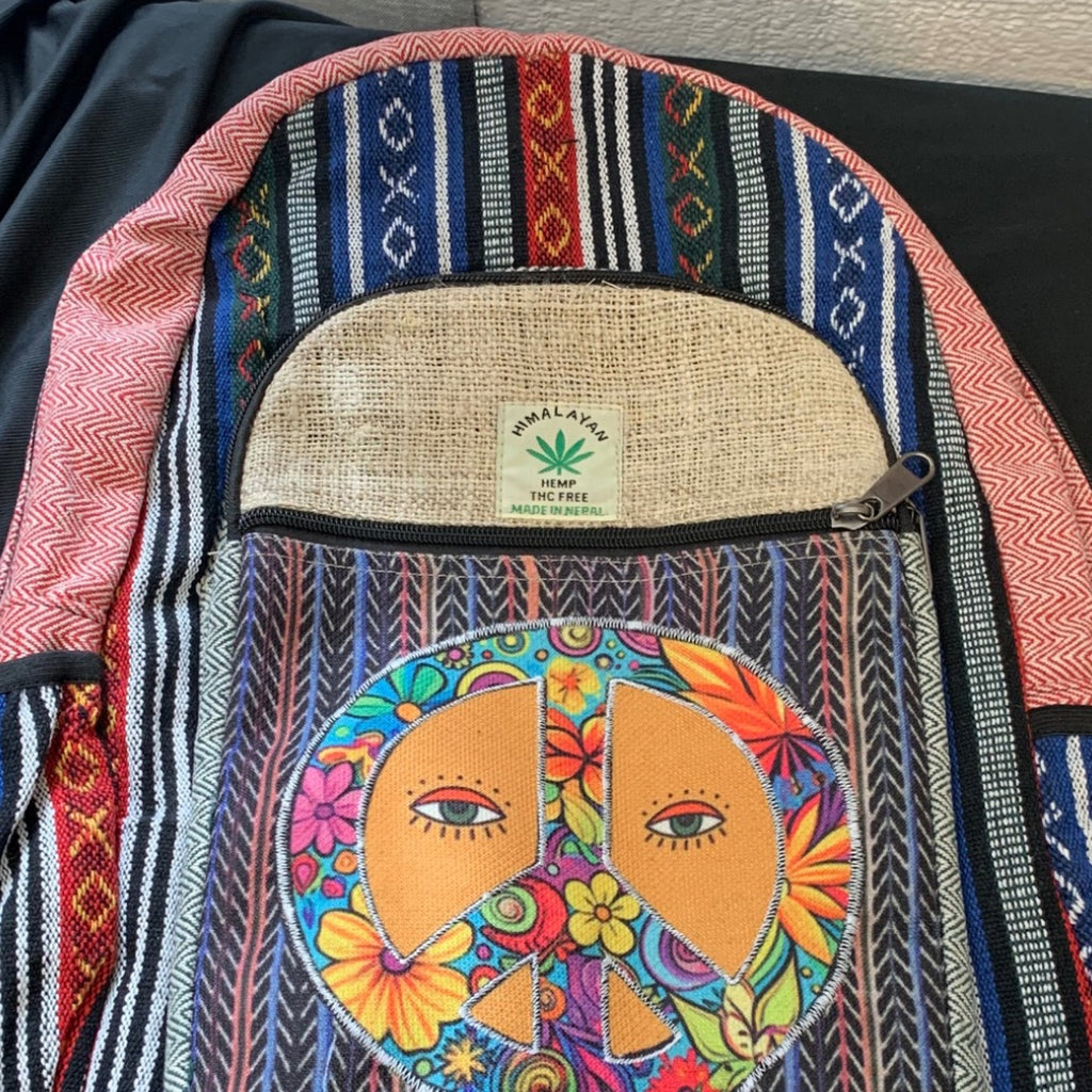 Himalayan Peace Garden Backpack clean product detail 3