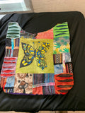 Butterfly Garden Patchwork Hobo Bag product photo 1
