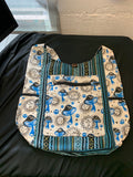 Celestial Mushroom Woven Hobo Bag product photo 1