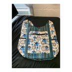Celestial Mushroom Woven Hobo Bag clean product detail 1