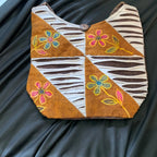 Golden Meadow Floral Hobo Bag clean product detail 2