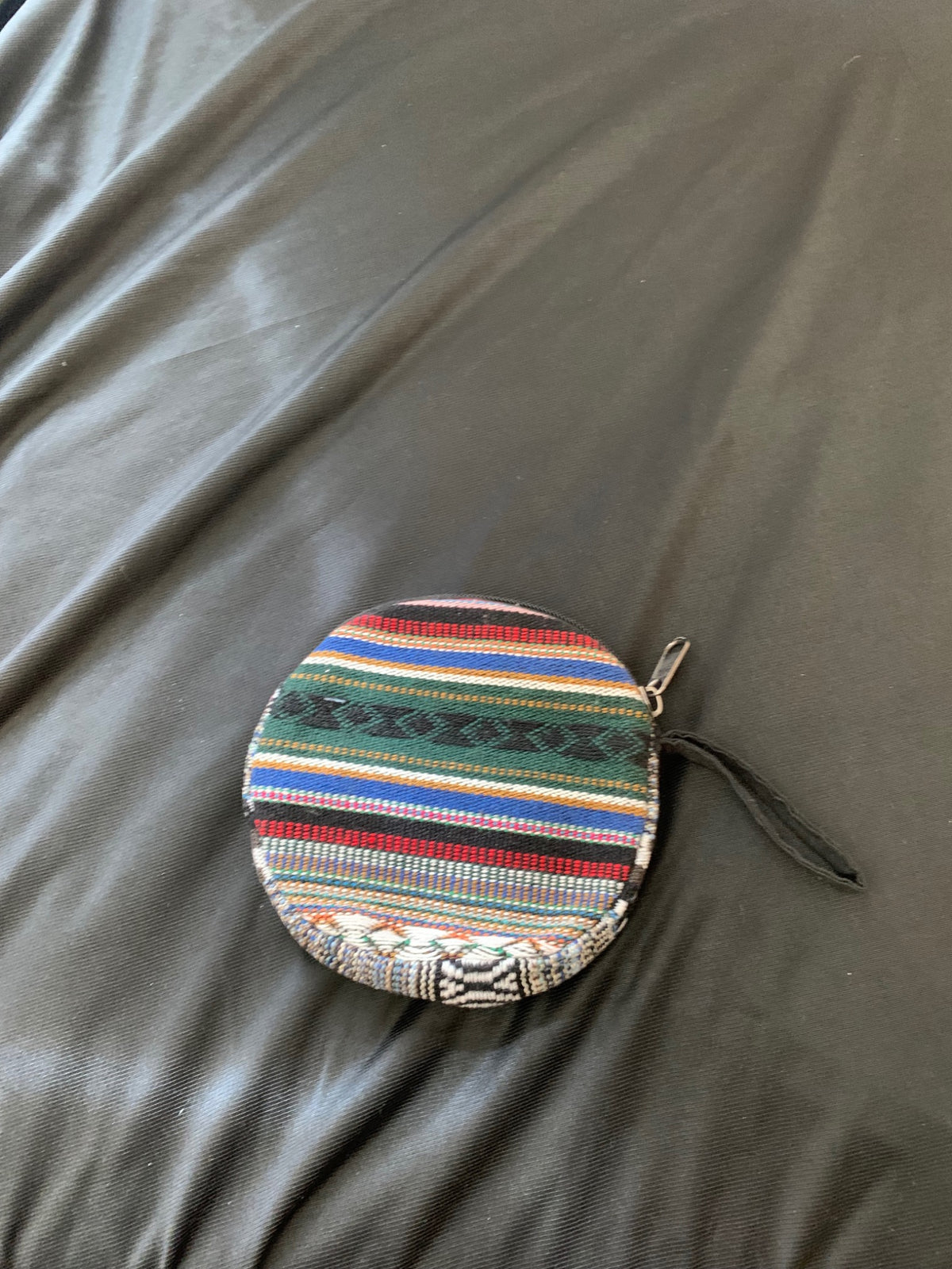 Himalayan Round Woven Coin Purse product photo 3