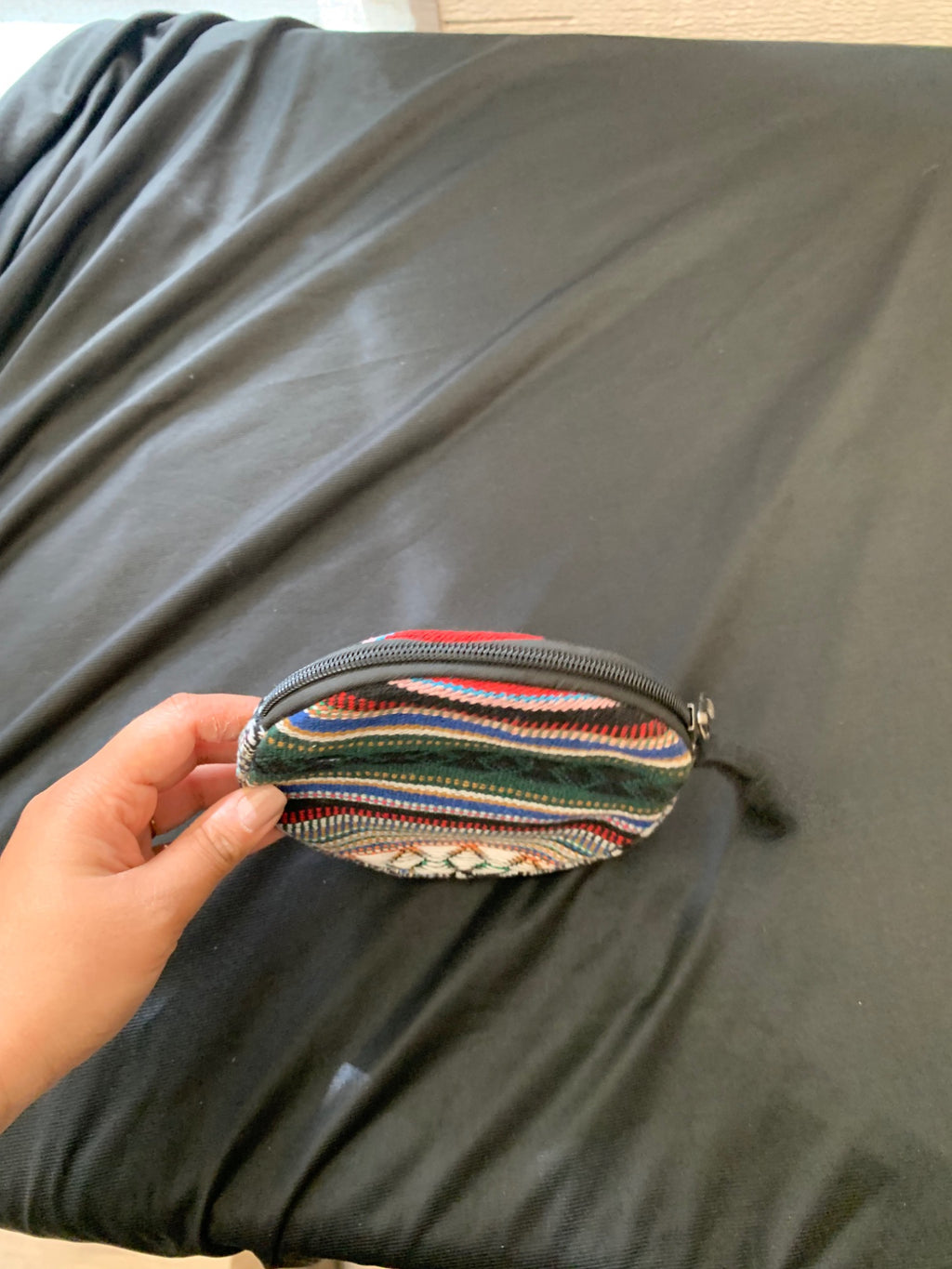 Himalayan Round Woven Coin Purse product photo 4