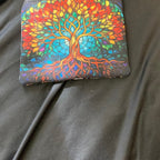 Rainbow Tree of Life Wristlet clean product detail 4