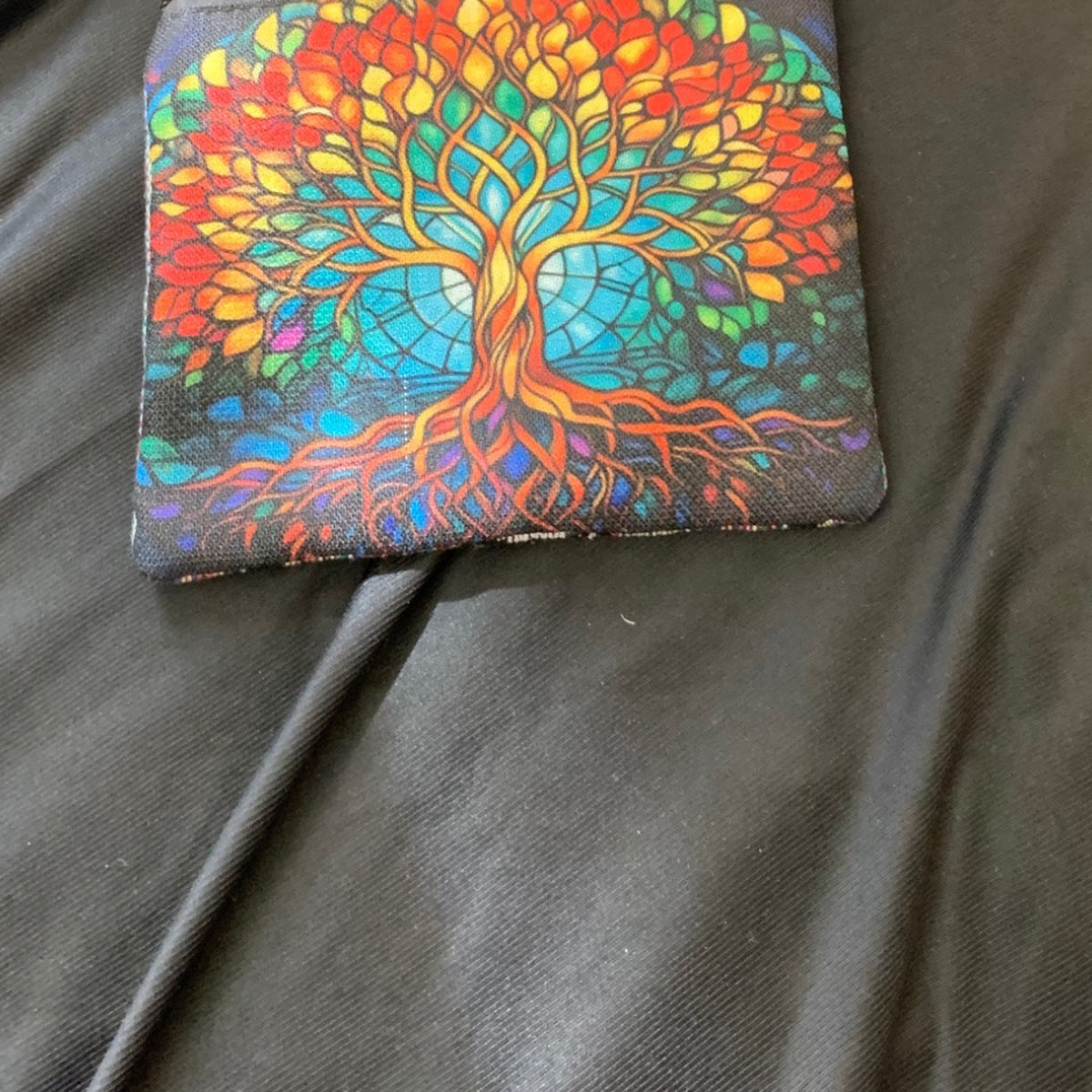 Rainbow Tree of Life Wristlet clean product detail 4