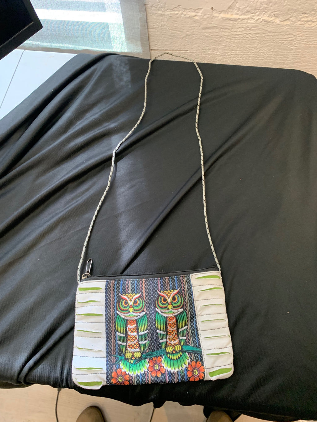 Twin Owl Woven Crossbody Bag product photo 1