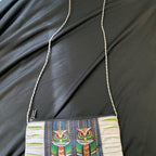 Twin Owl Woven Crossbody Bag clean product detail 2
