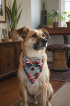 Dhaka Bandana Matching Corgi Style