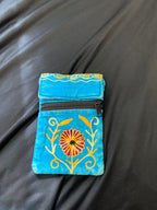 Earth Divas Turquoise Flower Mini Crossbody Bag product photo 1